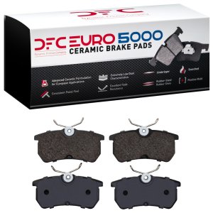 Ford Fiesta Brake Pads - Rear - DFC - Euro 5000 Ceramic - `01-`19