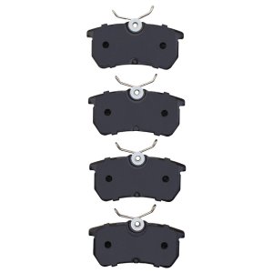 Ford Fiesta Brake Pads - Rear - DFC - Euro 5000 Ceramic - `01-`19
