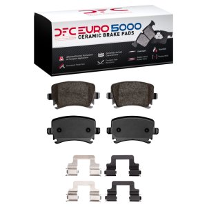 Audi TT Quattro Brake Pads - Rear - DFC - Euro 5000 Ceramic - `06-`21