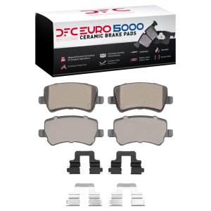 Land Rover Range Rover Evoque Brake Pads - Rear - DFC - Euro 5000 Ceramic - `07-`18 Land Rover Range Rover Evoque Brake Pads - Rear - DFC - Euro 5000 Ceramic - `07-`18