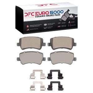 Volvo XC60 Brake Pads - Rear - DFC - Euro 5000 Ceramic - `07-`18