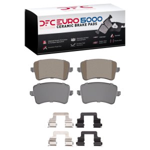 Audi S5 Brake Pads - Rear - DFC - Euro 5000 Ceramic - `08-`17