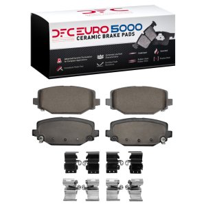 Chrysler Town & Country Brake Pads - Rear - DFC - Euro 5000 Ceramic - `12-`20