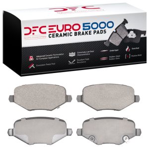 Chrysler Town & Country Brake Pads - Rear - DFC - Euro 5000 Ceramic - `09-`16