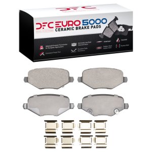 Chrysler Town & Country Brake Pads - Rear - DFC - Euro 5000 Ceramic - `12-`16