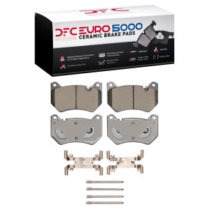 Audi Q5 Brake Pads - Front - DFC - Euro 5000 Ceramic Pads + Hardware Kit - `18-`25