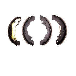 Dodge Verna Brake Shoes - Rear - DFC - Premium Service Shoes - Black - `97-`10