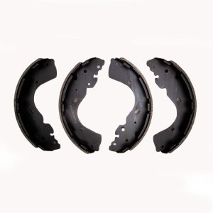 Ford Ranger Brake Shoes - Rear - DFC - Premium Service - Black - `13-`17