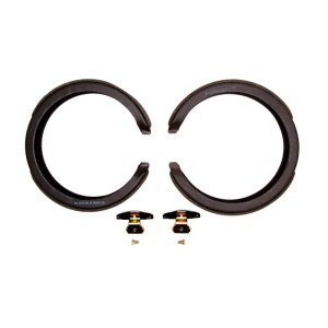 Buick Rainier Brake Shoes - DFC - Semi-Metallic - Black - `99-`14