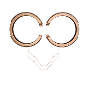 Buick Rendezvous Parking Brake Shoes - DFC - Carbon Steel, Semi-Metallic - Black - `94-`21