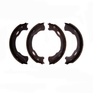 Ford Explorer Sport Trac Parking Brake Shoes - DFC - Carbon Steel, Semi-Metallic - Black - `02-`10