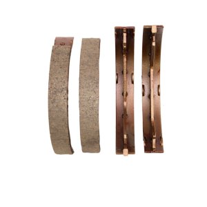 Volvo S80 Parking Brake Shoes - DFC - Carbon Steel, Semi-Metallic - Black - `99-`14 Volvo S80 Parking Brake Shoes - DFC - Carbon Steel, Semi-Metallic - Black - `99-`14