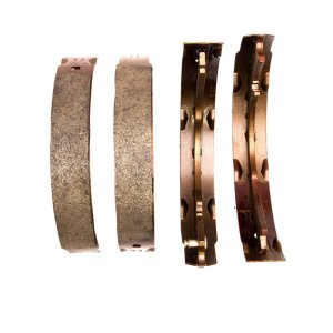 Subaru Impreza Brake Shoes - DFC - Semi-Metallic - Black - `04-`07