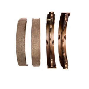 Acura MDX Brake Shoes - DFC - Carbon Steel, Semi-Metallic - Black - `07-`15