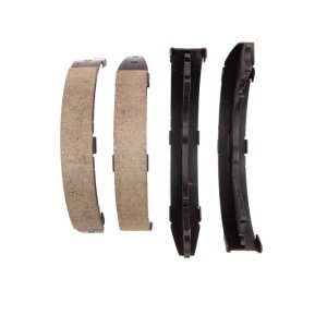 Honda Odyssey Parking Brake Shoes - DFC - Carbon Steel, Semi-Metallic - Black - `11-`17