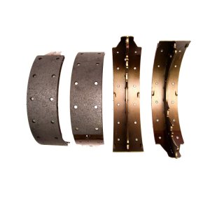 Cadillac Escalade Brake Shoes - Rear - DFC - Premium Riveted - Black - `76-`02