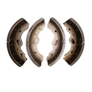 Chevrolet W6500 Tiltmaster Brake Shoes - Rear - DFC - Premium Riveted - Black - `86-`13