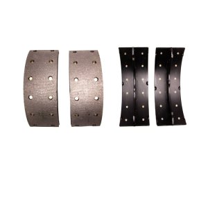 Chevrolet W3500 Brake Shoes - Front/Rear - DFC - Premium Riveted - Black - `89-`22