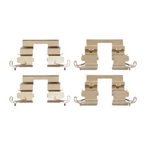 Buick Regal Tourx Brake Hardware Kit - Rear - DFC - Stainless Steel - `16-`25