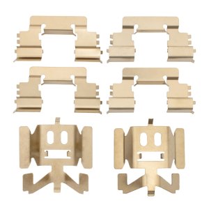 Cadillac Deville Brake Hardware Kit - Rear - DFC - Stainless Steel - `99-`11