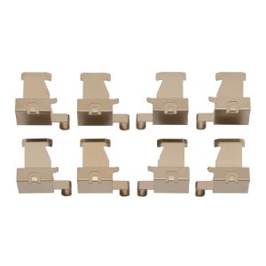 Ford Taurus Brake Hardware Kit - Front - DFC - Stainless Steel - `13-`19