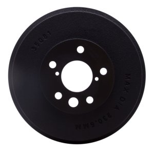 Subaru Forester Brake Drum - Rear - DFC - True Balanced - Black High Temperature Coating - `93-`01