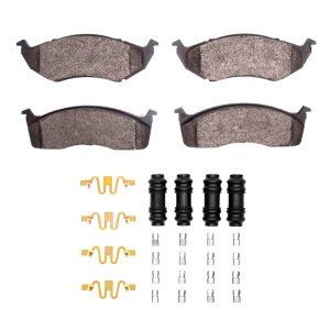 Chrysler LHS Brake Pads - Front - DFC - 4000 HybriDynamic - `93-`02