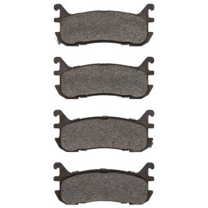 Ford Escort Brake Pads - Rear - DFC - 4000 HybriDynamic - `94-`03