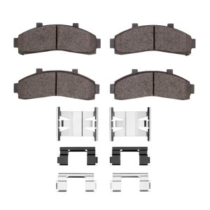 Ford Explorer Brake Pads - Front - DFC - 4000 HybriDynamic - `95-`02