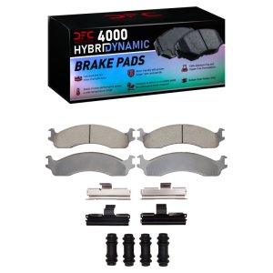 Ford F-350 Brake Pads - Front - DFC - 4000 HybriDynamic - `95-`07