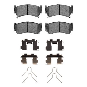 Nissan Sentra Brake Pads - Front - DFC - 4000 HybriDynamic - `95-`00