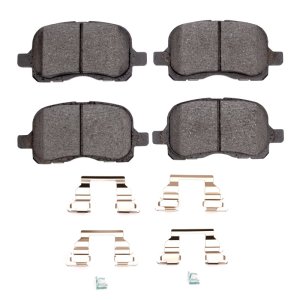 Chevrolet Prizm Brake Pads - Front - DFC - 4000 HybriDynamic - `98-`02