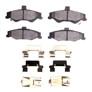 Chevrolet Camaro Brake Pads - Rear - DFC - 4000 HybriDynamic - `98-`02