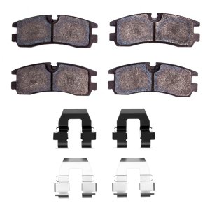 Cadillac Seville Brake Pads - Rear - DFC - 4000 HybriDynamic - `98-`03