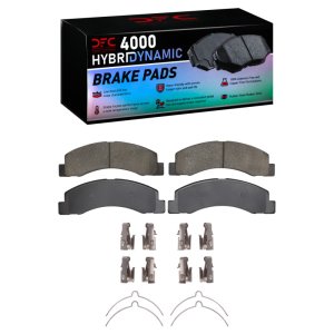 Ford Excursion Brake Pads - Front - DFC - 4000 HybriDynamic - `99-`05
