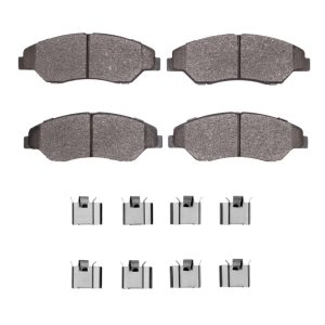 Kia Sportage Brake Pads - Front - DFC - 4000 HybriDynamic - `98-`02