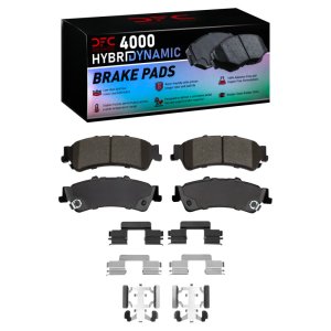 Chevrolet Silverado 1500 Classic Brake Pads - Rear - DFC - 4000 HybriDynamic - `03-`07