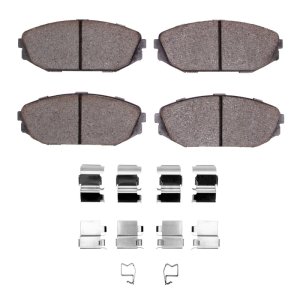 Acura MDX Brake Pads - Front - DFC - 4000 HybriDynamic - `99-`04