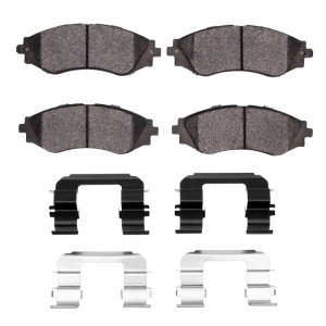 Chevrolet Spark Brake Pads - Front - DFC - 4000 HybriDynamic - `99-`17