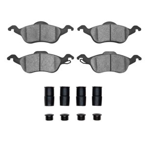 Ford Focus Brake Pads - Front - DFC - 4000 HybriDynamic - `00-`04