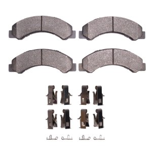 Chevrolet W3500 Brake Pads - Front/Rear - DFC - 4000 HybriDynamic - `98-`24