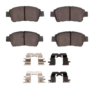 Toyota Echo Brake Pads - Front - DFC - 4000 HybriDynamic - 2000