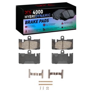 Lexus LS430 Brake Pads - Rear - DFC - 4000 HybriDynamic - `01-`06