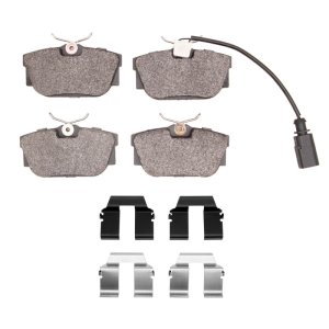 Volkswagen EuroVan Brake Pads - Rear - DFC - 4000 HybriDynamic - 2000