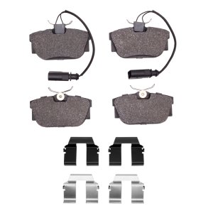 Volkswagen EuroVan Brake Pads - Rear - DFC - 4000 HybriDynamic - `01-`03