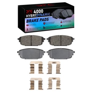 Mazda Protege Brake Pads - Rear - DFC - 4000 HybriDynamic - `01-`03