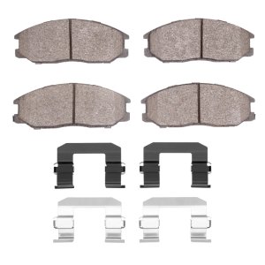 Hyundai Santa Fe Brake Pads - Front - DFC - 4000 HybriDynamic - `01-`05