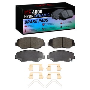 Acura ILX Brake Pads - Front - DFC - 4000 HybriDynamic - `05-`16