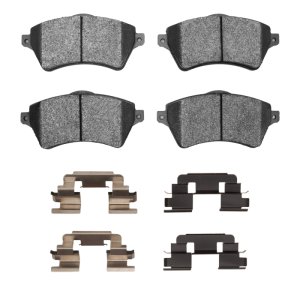 Land Rover Freelander Brake Pads - Front - DFC - 4000 HybriDynamic - `02-`05