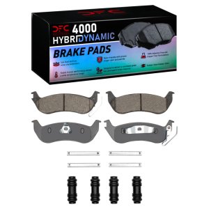 Ford Crown Victoria Brake Pads - Rear - DFC - 4000 HybriDynamic - `03-`11